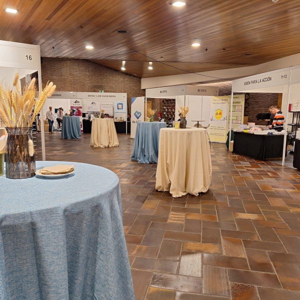 Montaje área del encuentro